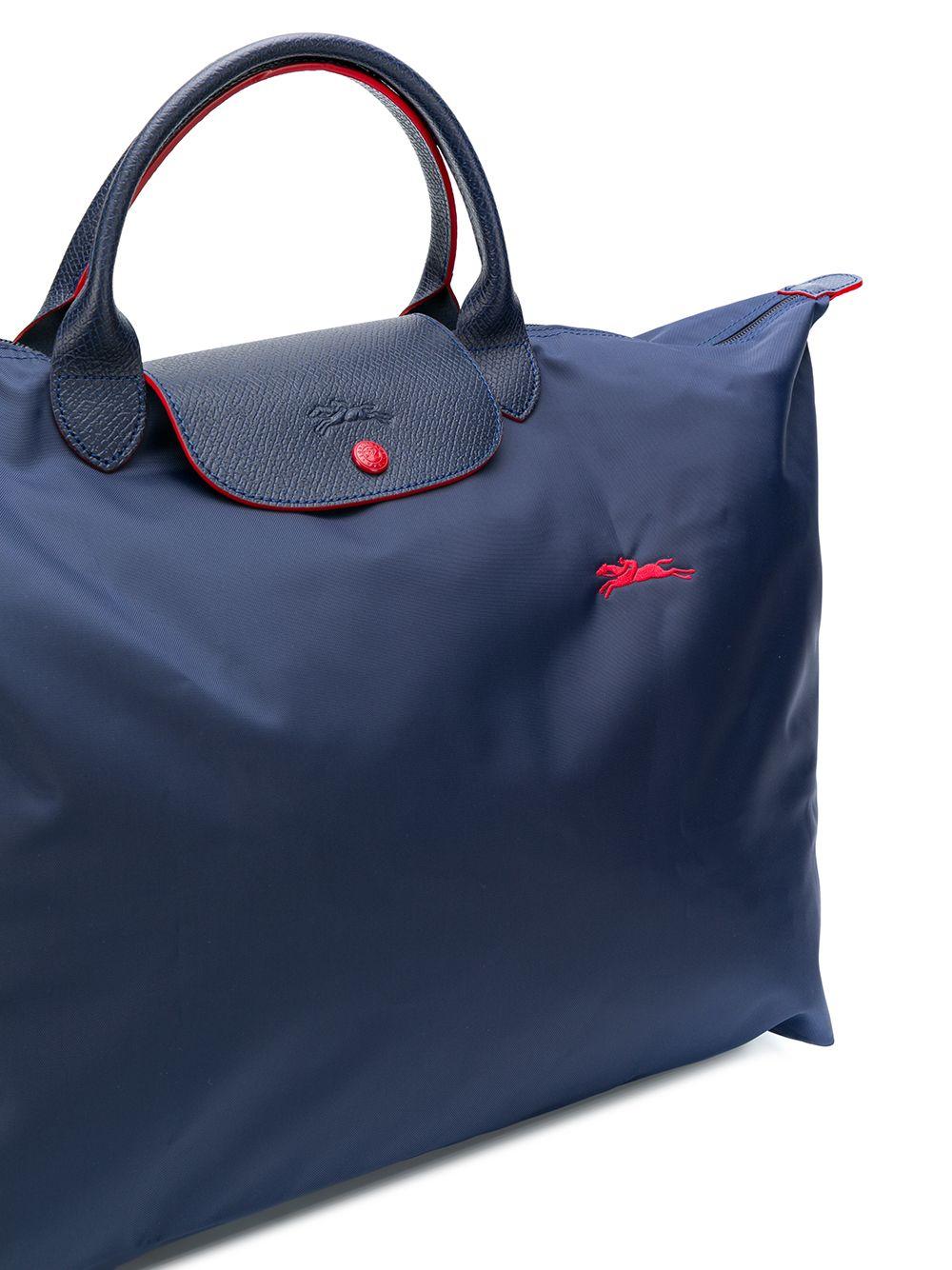 longchamp le pliage blau
