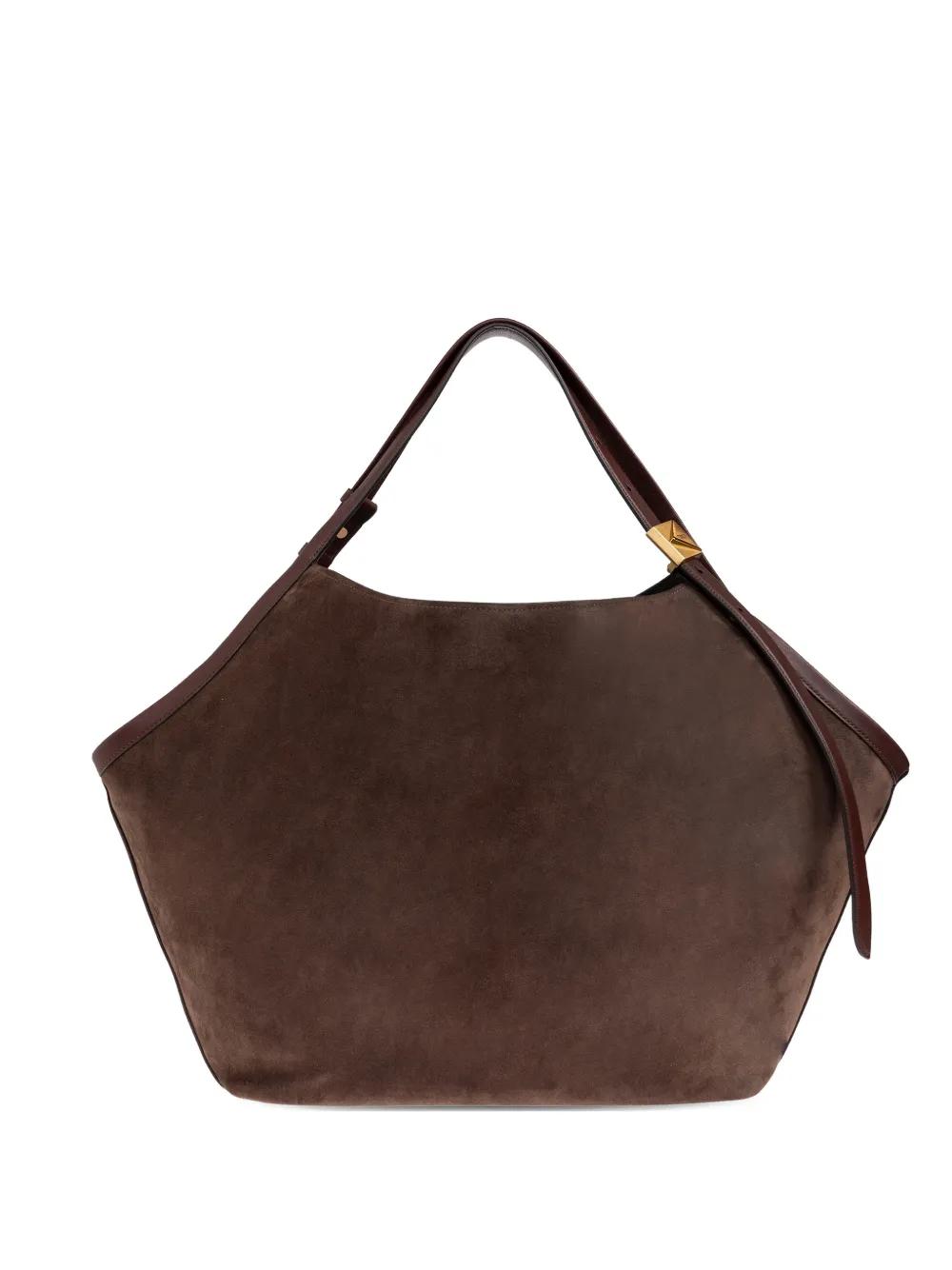 Kate Spade Large Deco Suede Tote Bag in Brown | Lyst Canada