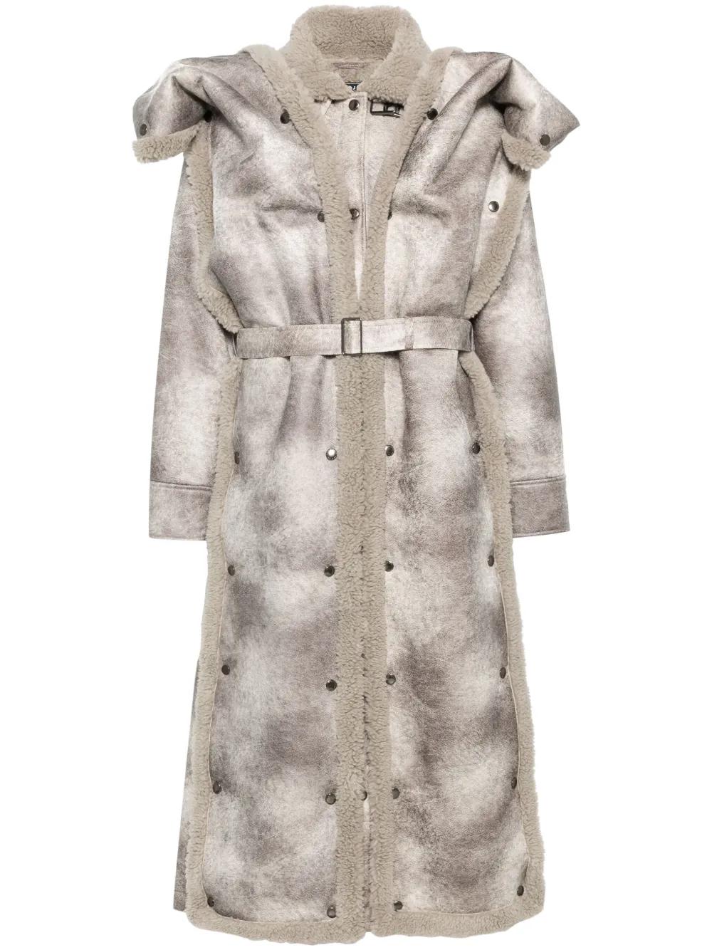 y-project-grey-Manteau-Snap-