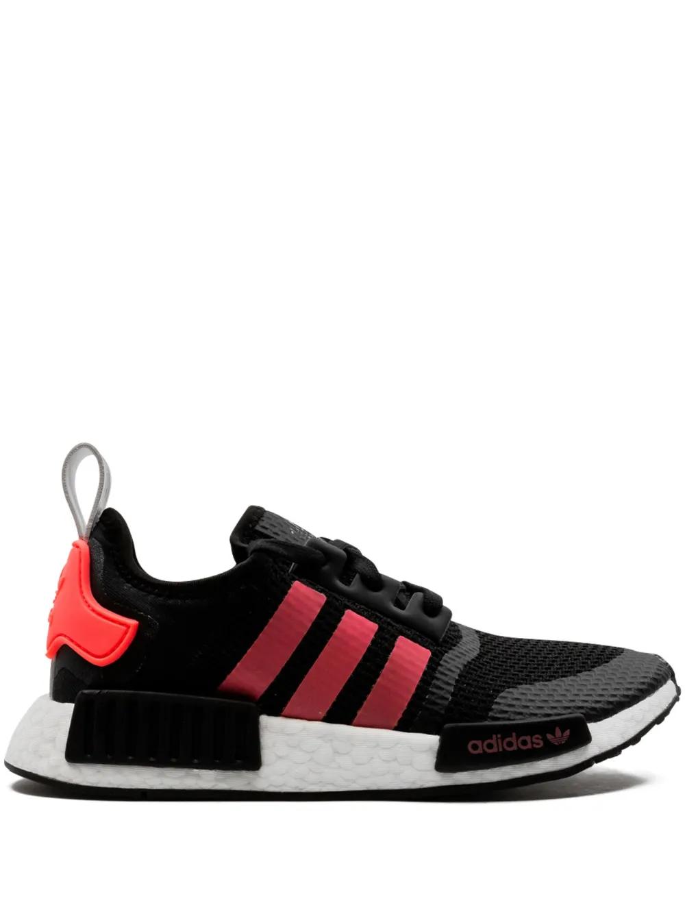 adidas gazelle silver green womens Adidas NMD_R1 Primeblue Black/Black/Black main image 1