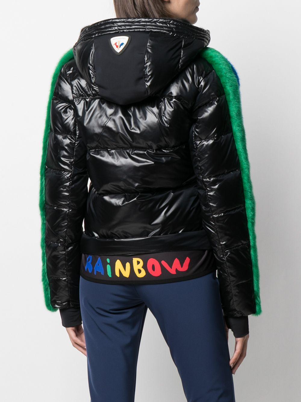 rainbow snow jacket