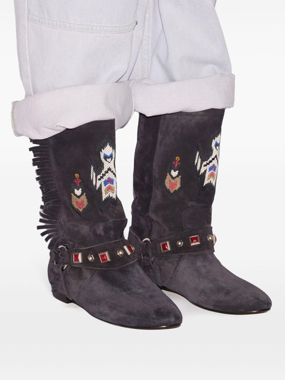 Isabel Marant Siani Boots in Black Lyst
