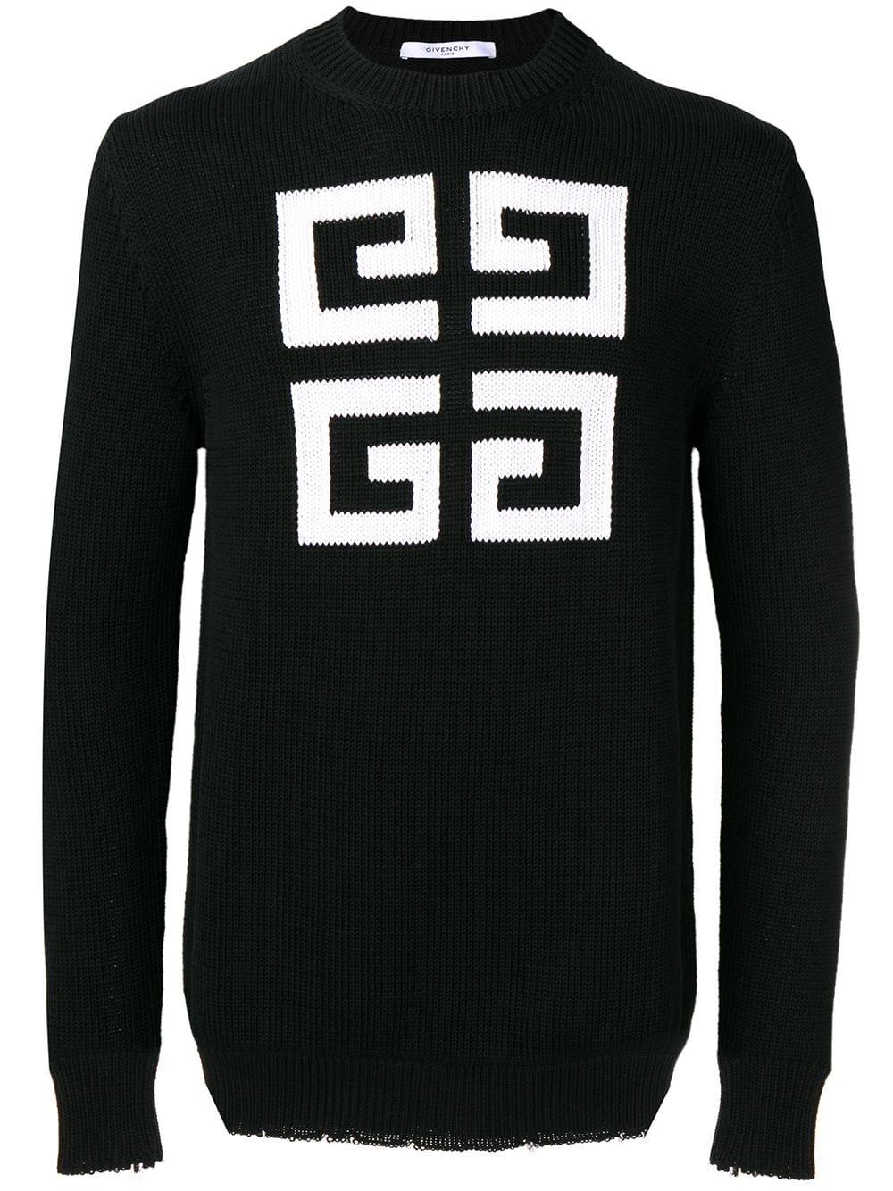 Givenchy 4g Sweater in Black for Men Lyst UK