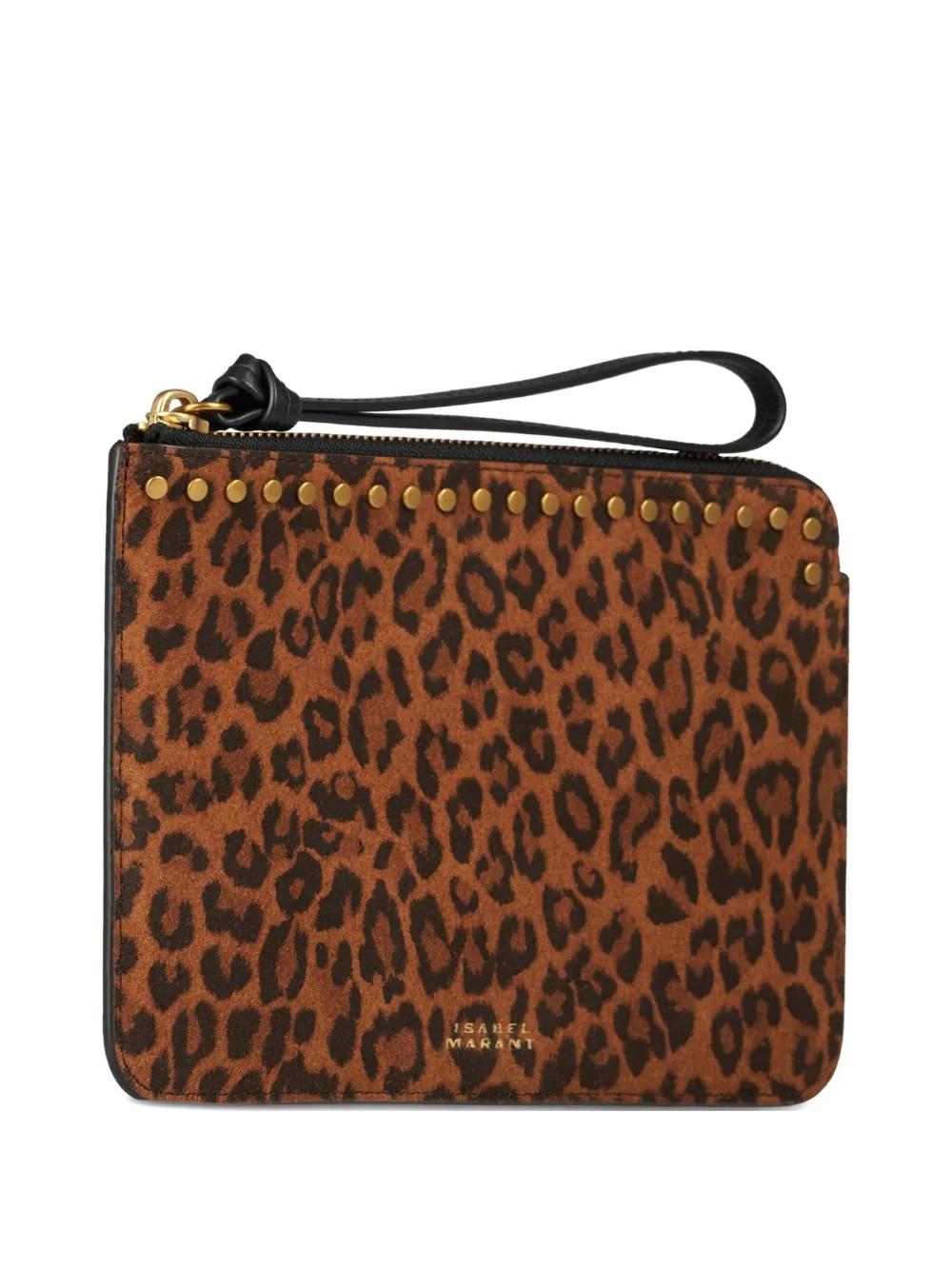 クラッチバッグ Isabel Marant Netia Ge Pouch - Isabel Marant - Cotton - Red Isabel Marant(イザベルマラン) クラッチバッグ(レディース