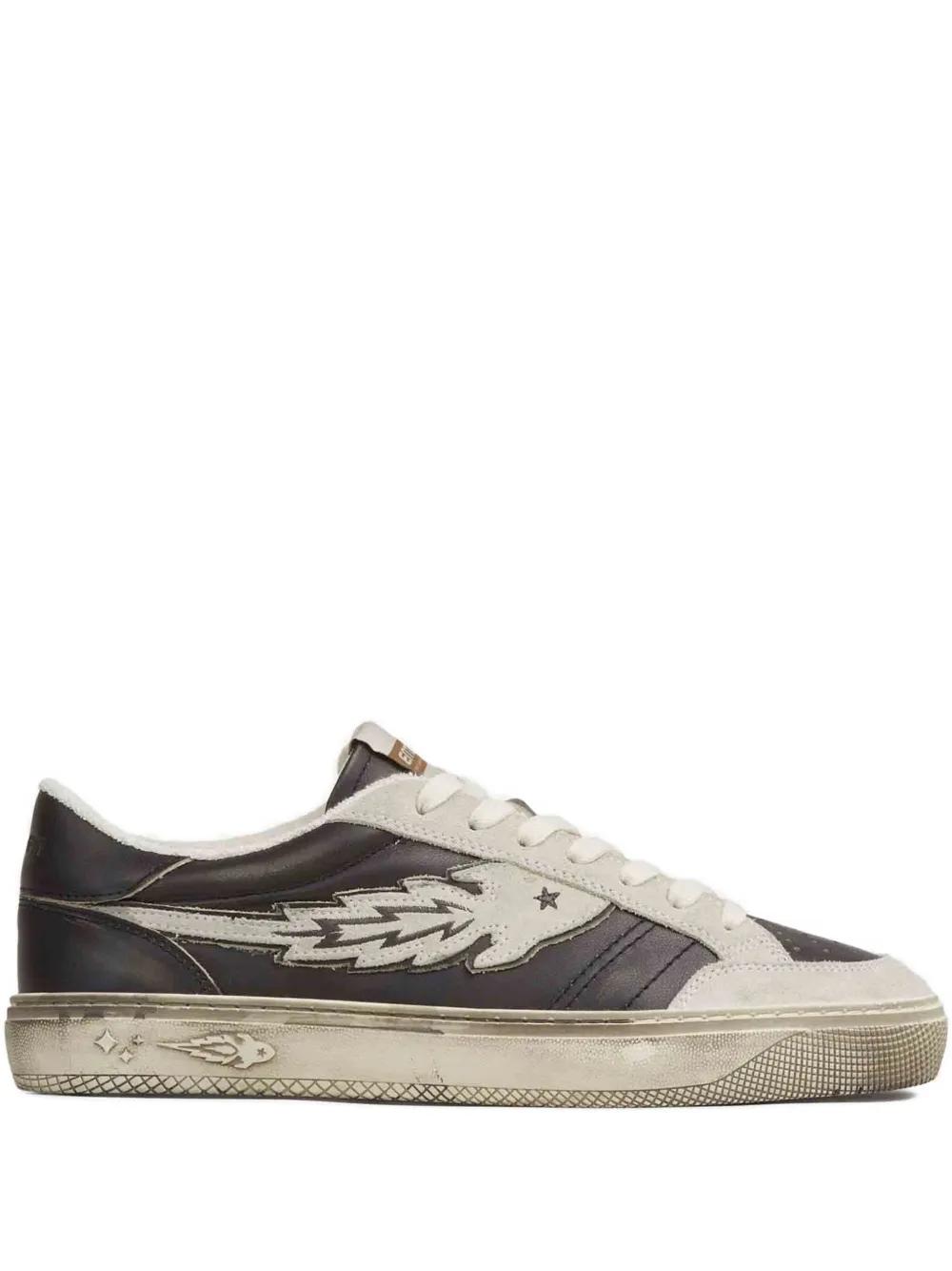 ENTERPRISE JAPAN Graphic Low-Top Sneakers in Gray for Men | Lyst