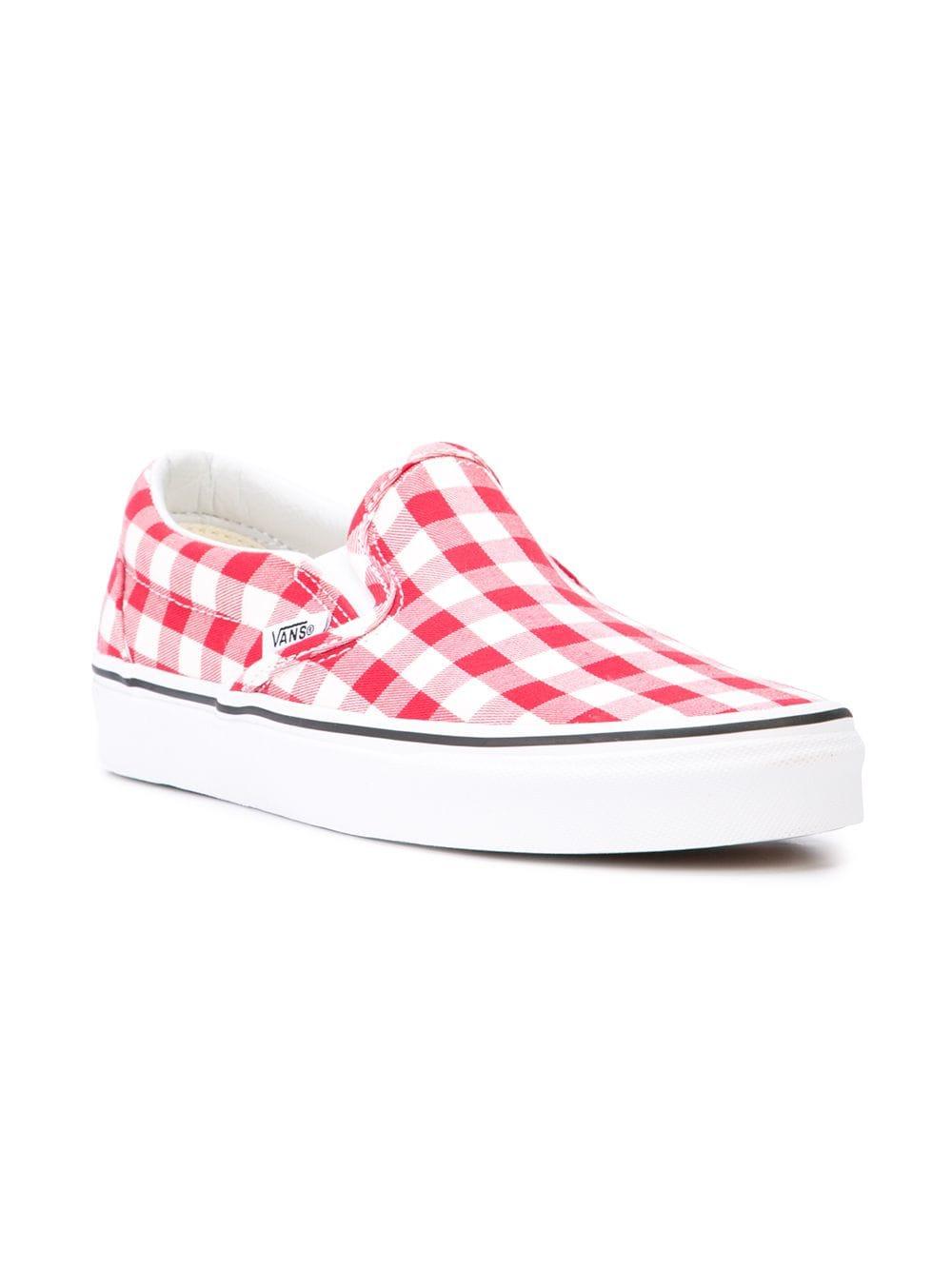 Vans on sale carreaux vichy