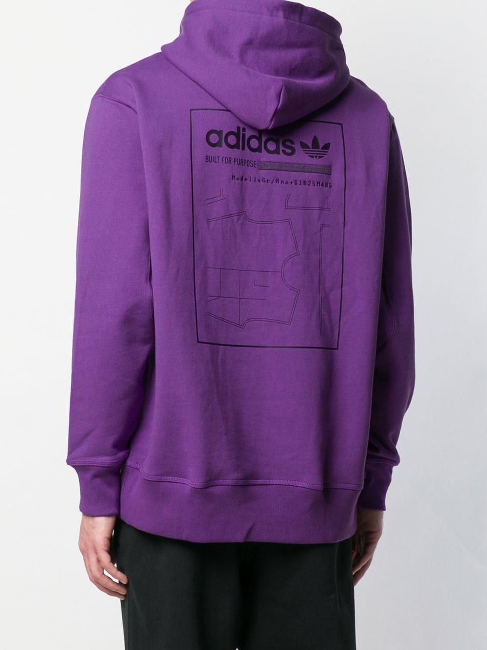 adidas kaval hoodie purple