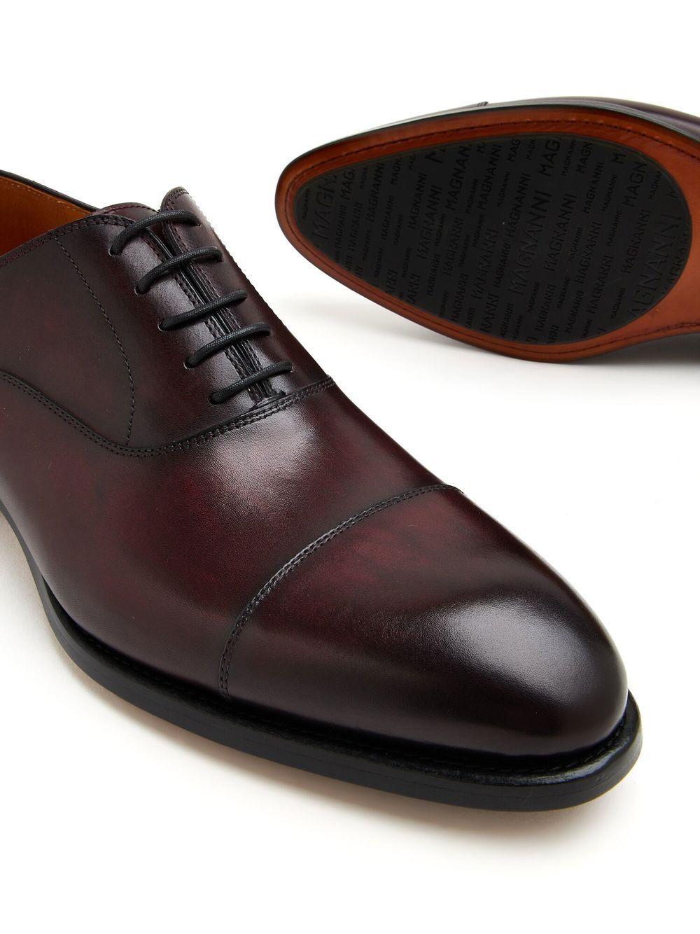 Zapatos Oxford con efecto sombreado Magnanni de hombre de color Marrón |  Lyst