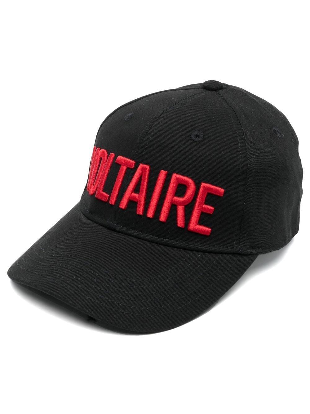 Zadig & Voltaire Logo-embroidered Cotton Cap in Black for Men | Lyst Canada