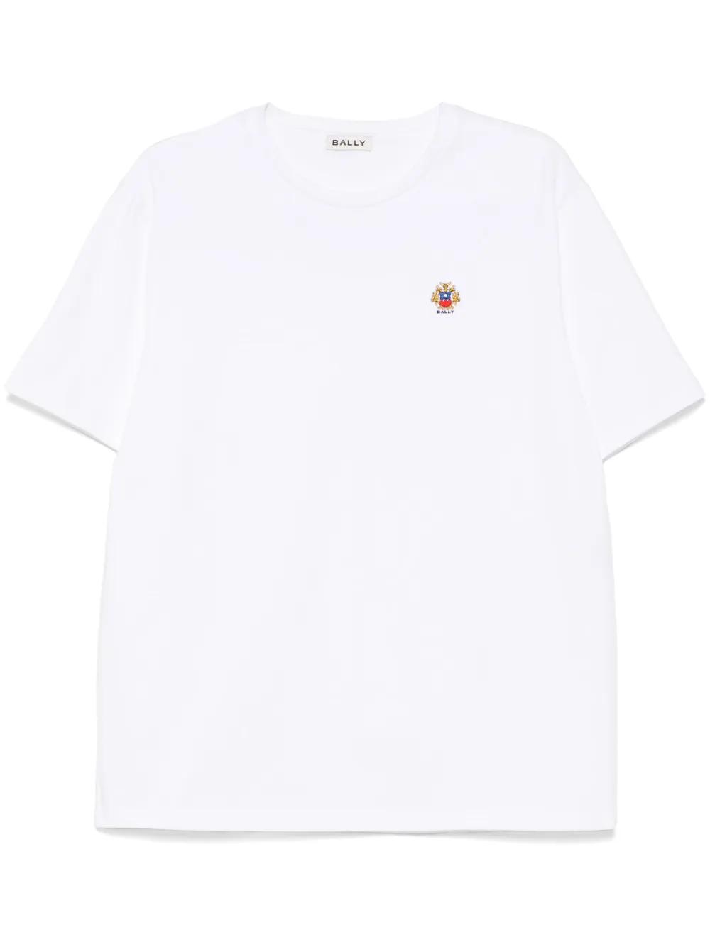 BALLY｜SHORT-SLEEVED ROUND NECK T-SHIRTS (MJE04TCO018-U0 Bally Short sleeve t-shirts for Men | Online Sale up to 77