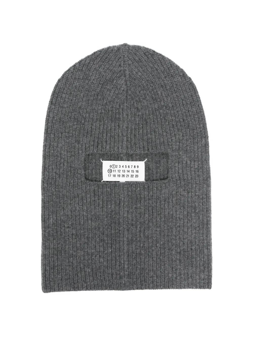 Maison Margiela ニット帽 グレー サイズＭ 中古・古着通販】Maison Margiela (メゾンマルジェラ) ニット帽 グレー