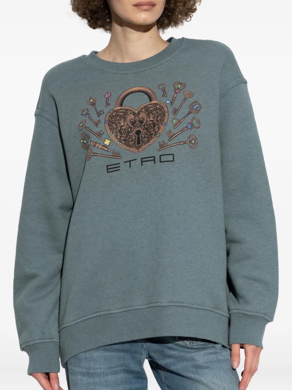 【関税&送料込】Etro Sweatshirt With Logo Etro Sweatshirt With Logo | italist