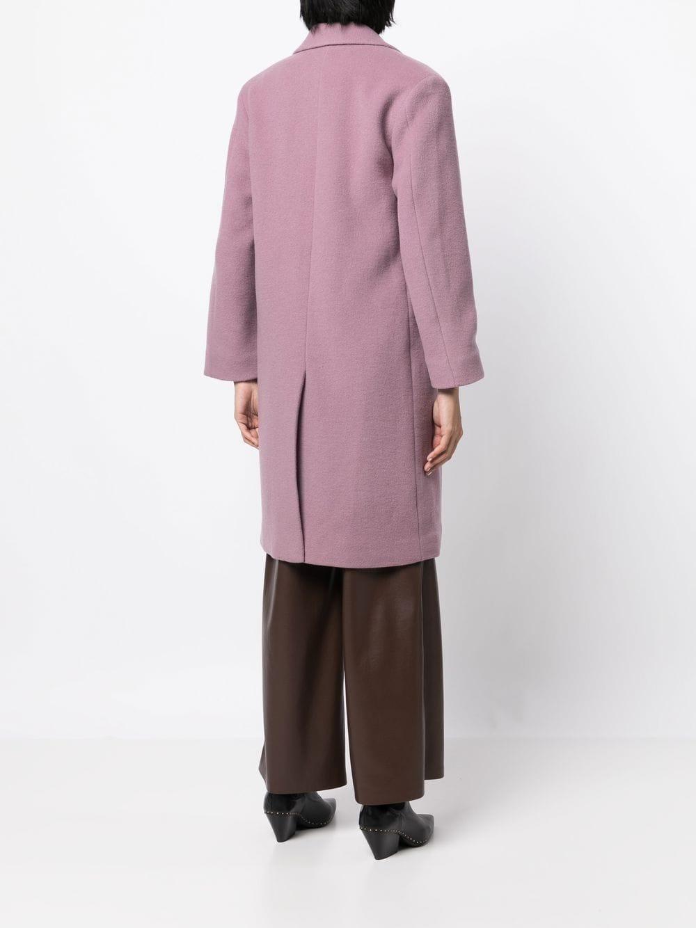 Vince pink wool store coat