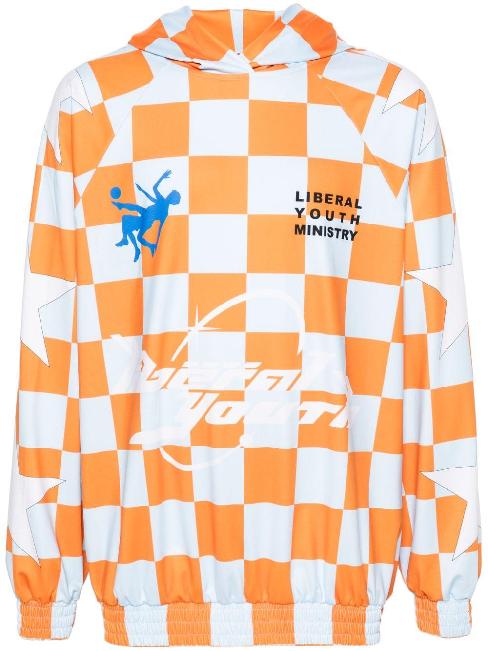 Checkerboard hoodie deals