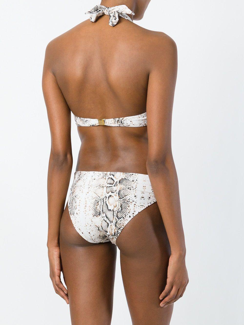 Fold Over Bikini Bottoms Uk Heidi Klein 'tobago' Fold Over Bikini Bottoms in Natural - Lyst