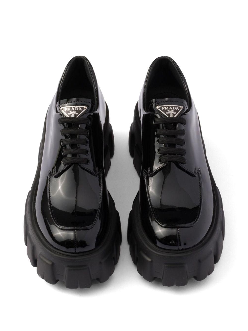 Prada black shoes women online