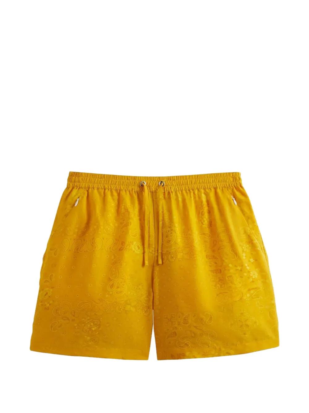 Kith Cedar Running Shorts in Yellow for Men | Lyst UK
