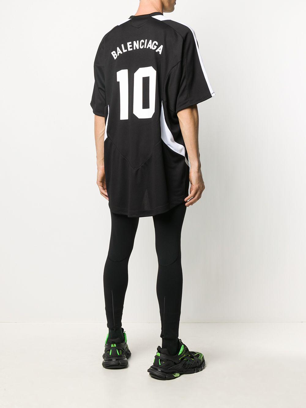 T-shirt Soccer Balenciaga pour homme en coloris Noir | Lyst
