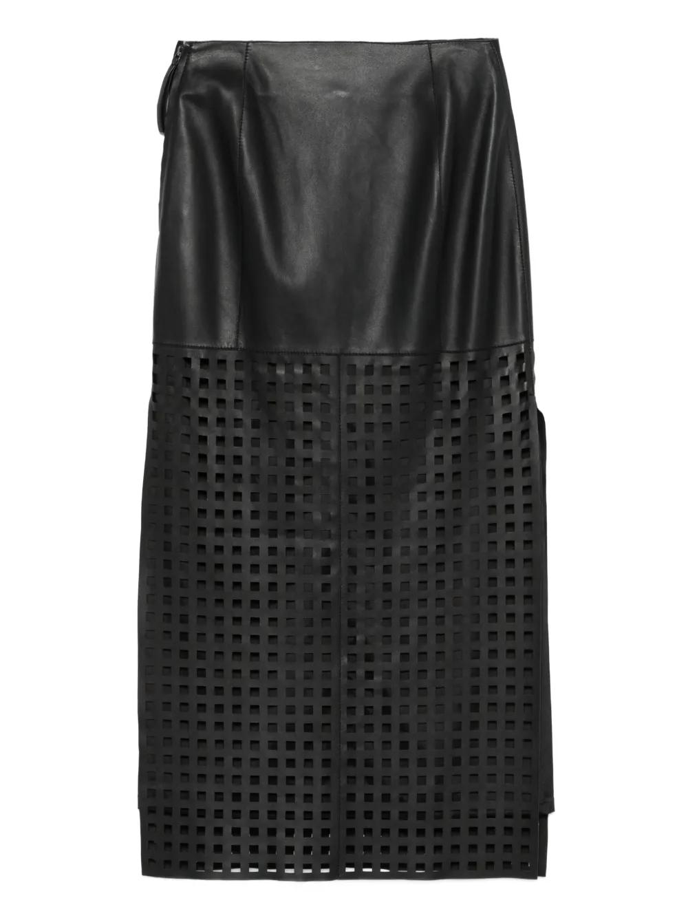 スカート EMPORIO ARMANI Design Skirt ASV Winter Urbanism カプセルコレクション スカート ナイロン