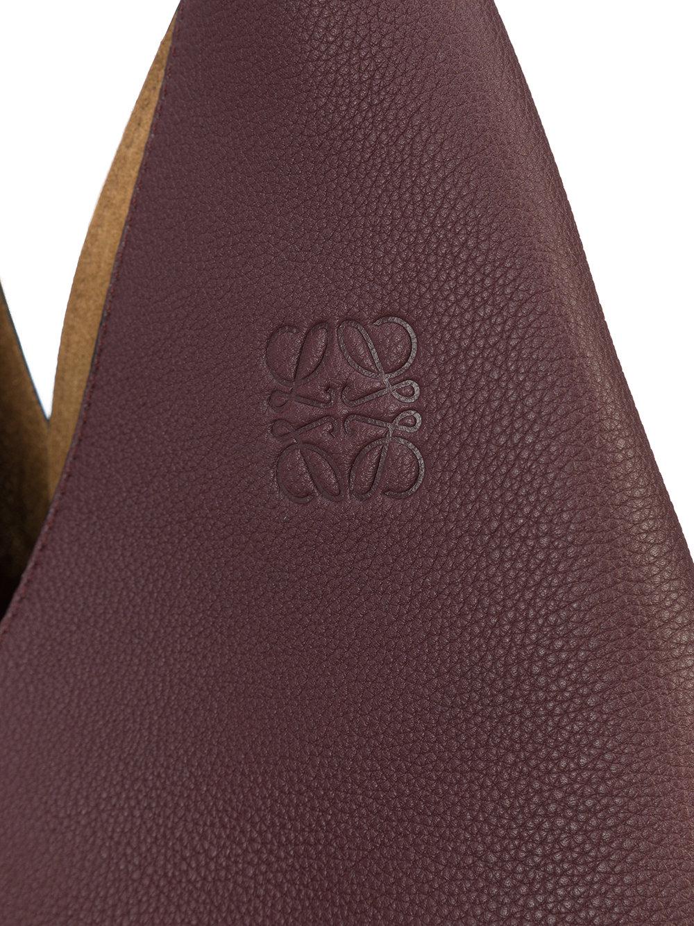 Loewe Leather Sling Shoulder Bag in Red Lyst