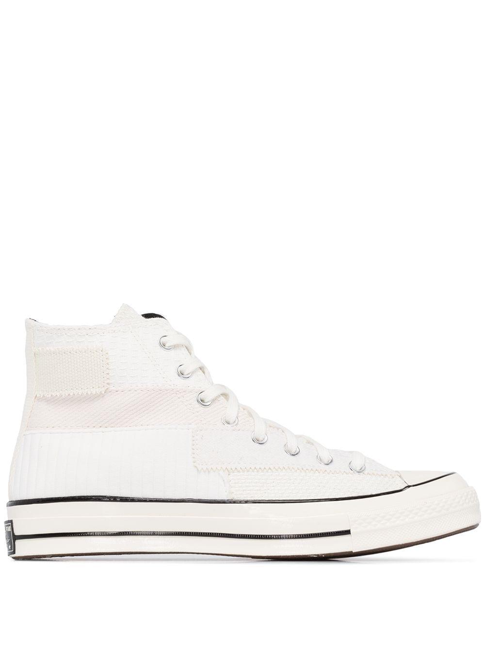 patchwork converse white