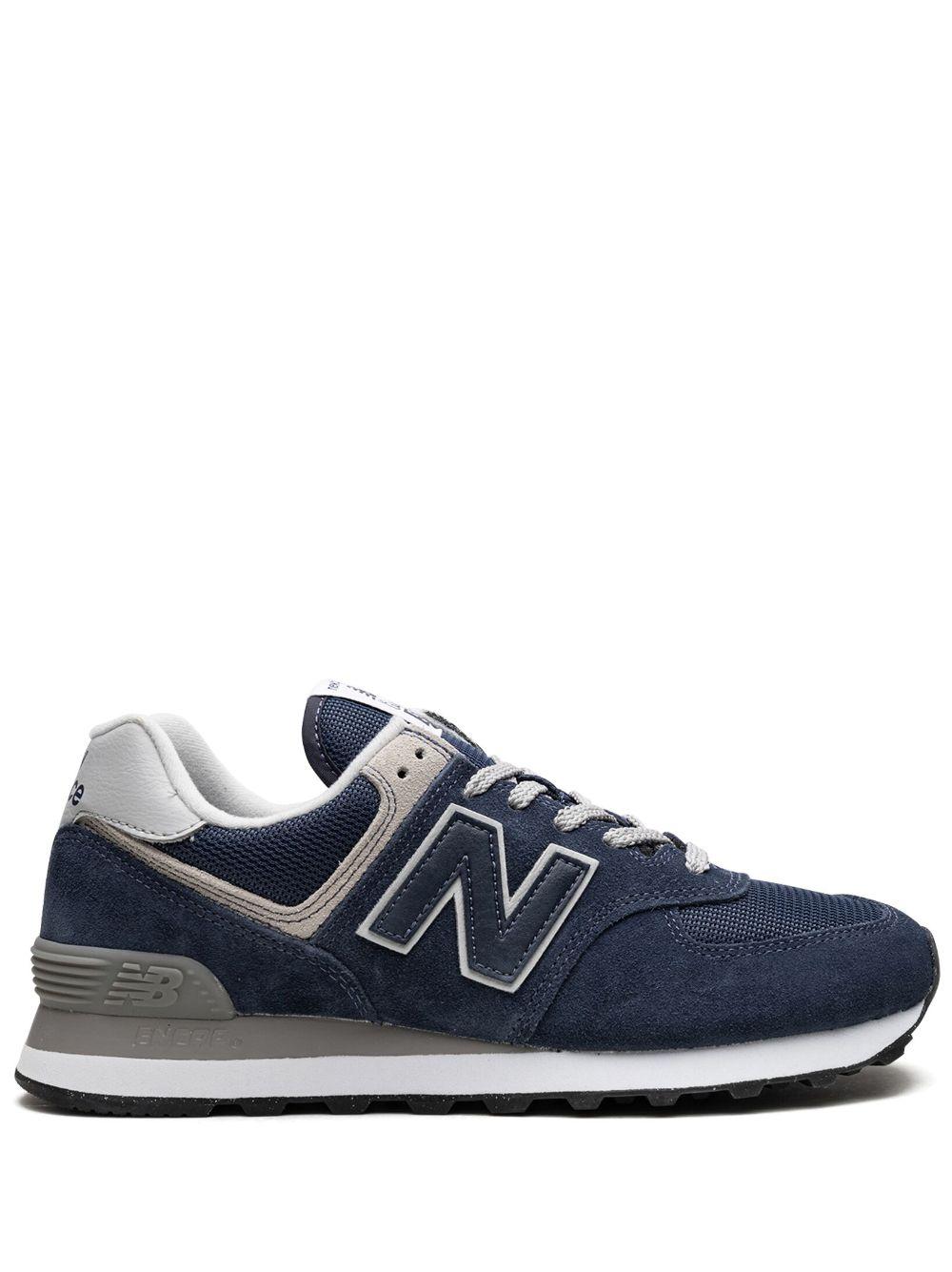 New Balance 574 Core "navy/grey" Sneakers in Blue | Lyst
