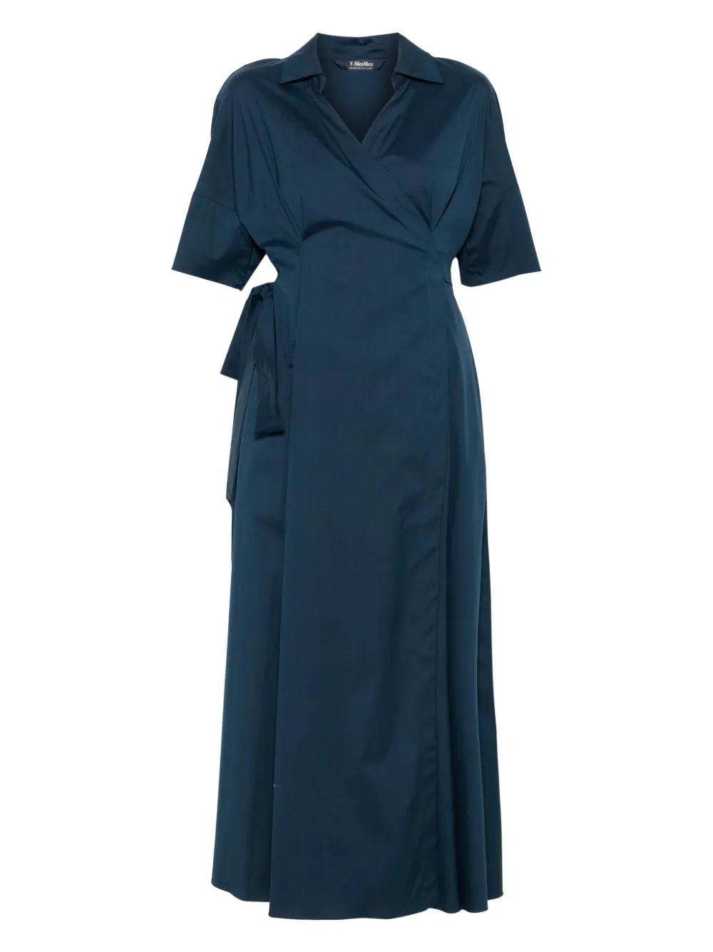 【関税&送料込み】Max Mara Dress Sarah Max Mara 'S 'Sarah' Dress in Blue | Lyst