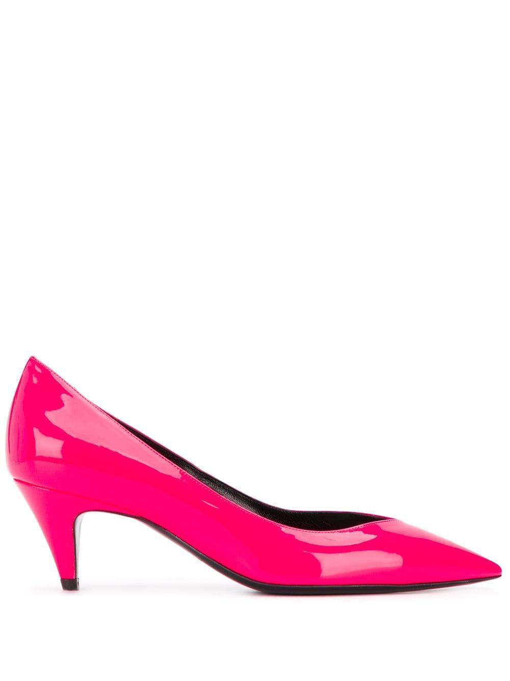 ysl low heels
