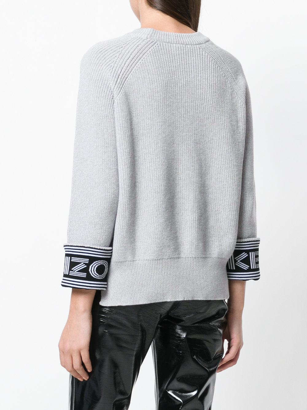kenzo gray sweater
