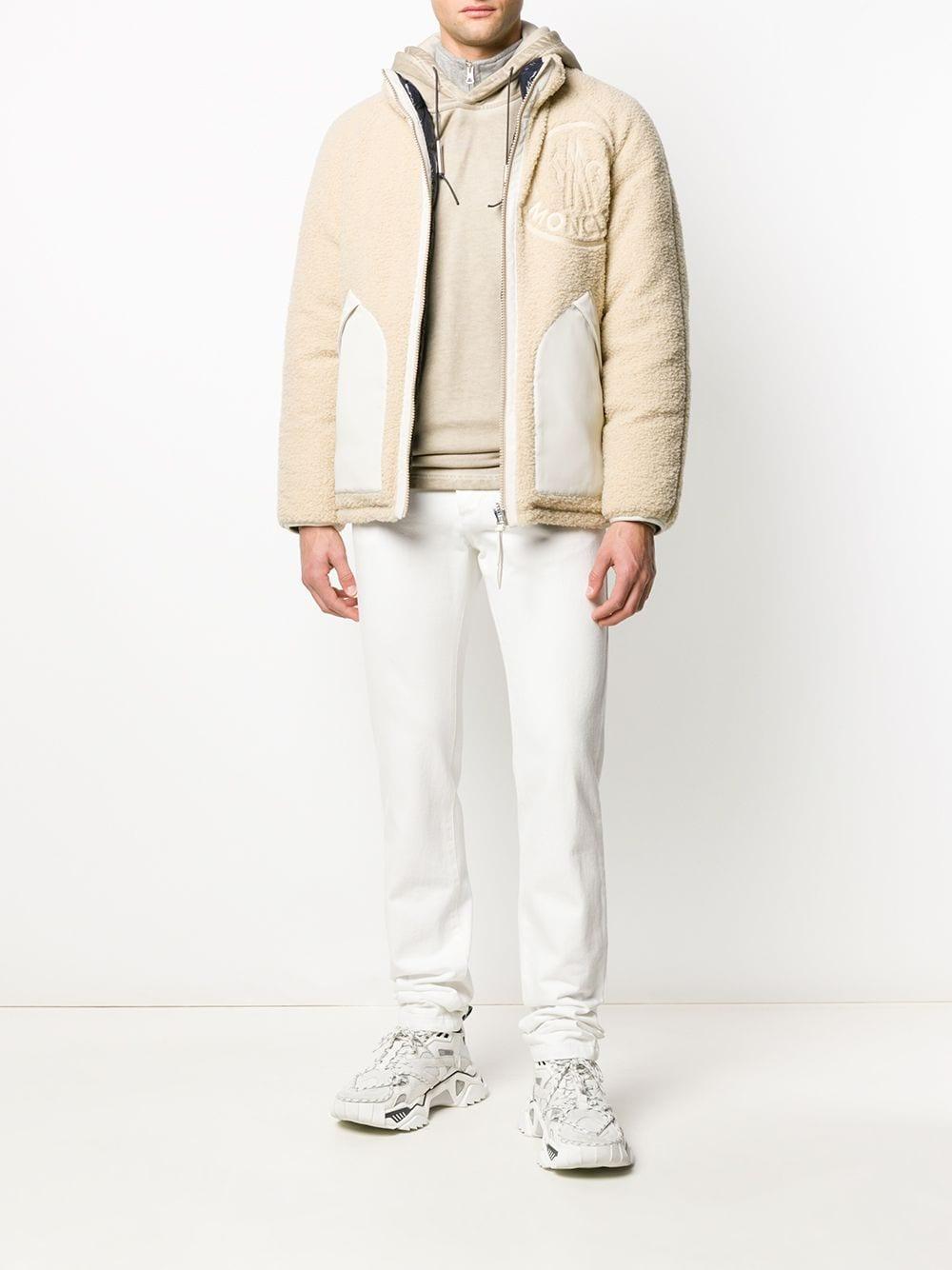 Moncler Chalon Reversible Zipped Jacket in Natural for Men | Lyst Canada
