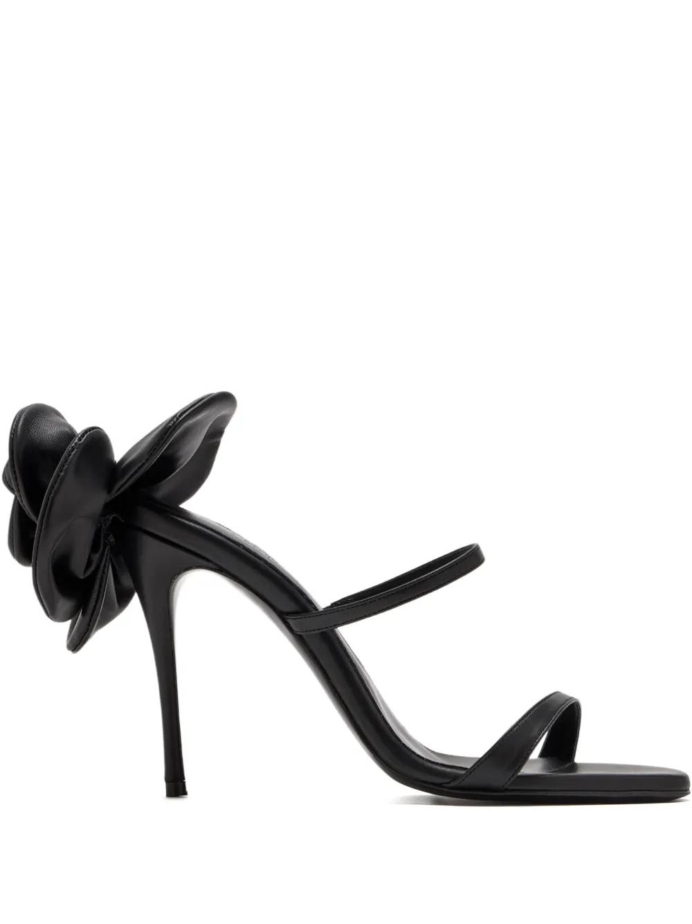 MAGDA BUTRYM ブラックヒールサンダル Magda Butrymのブラック Strappy ヒールサンダルがセール中