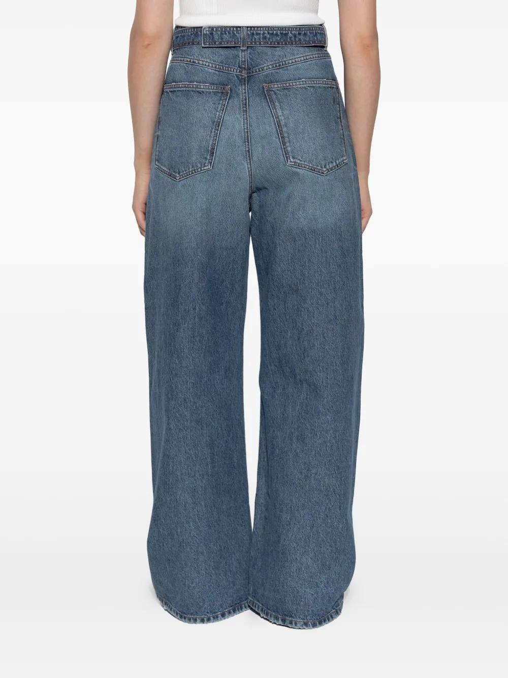 デニム・ジーパン SPORTMAX Woman Jeans Denim 2512181023600 001 SPORTMAX Code Jeans Women's UK 10 Straight Fit Zip Fly Denim