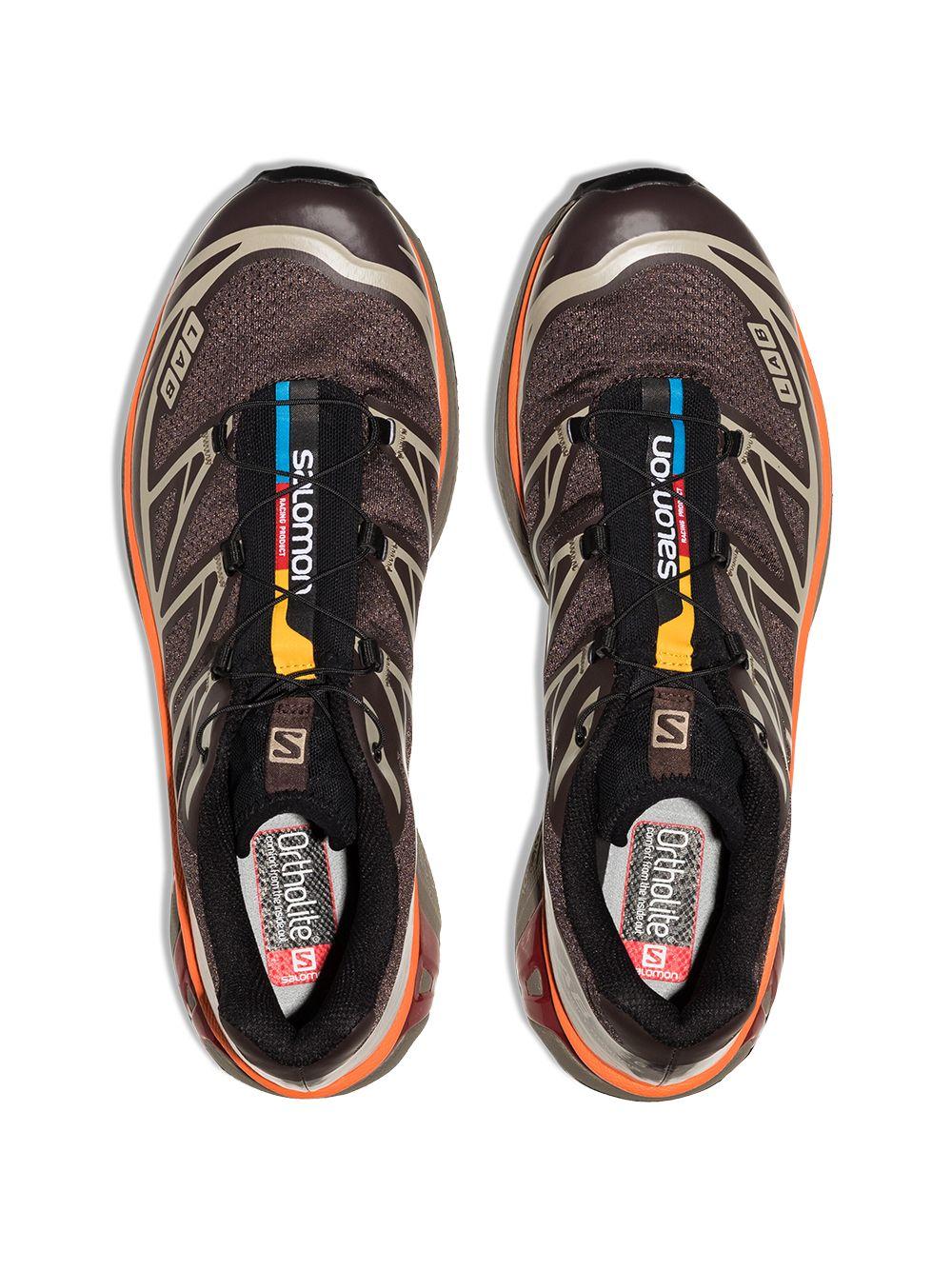 Salomon S/LAB Rubber Xt-6 Advanced Sneakers in Brown for Men | Lyst