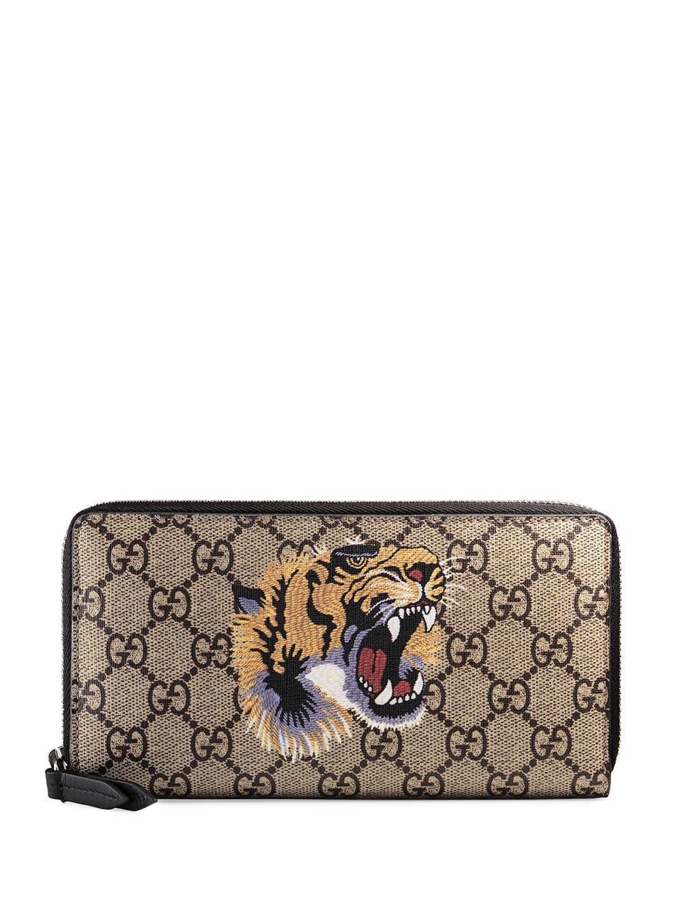 gucci tiger long wallet