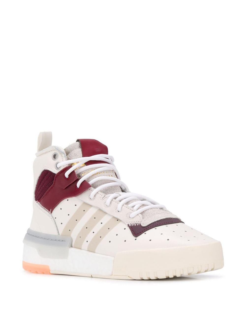 adidas Leather Rivalry Rm Sneakers in White for Men - Lyst