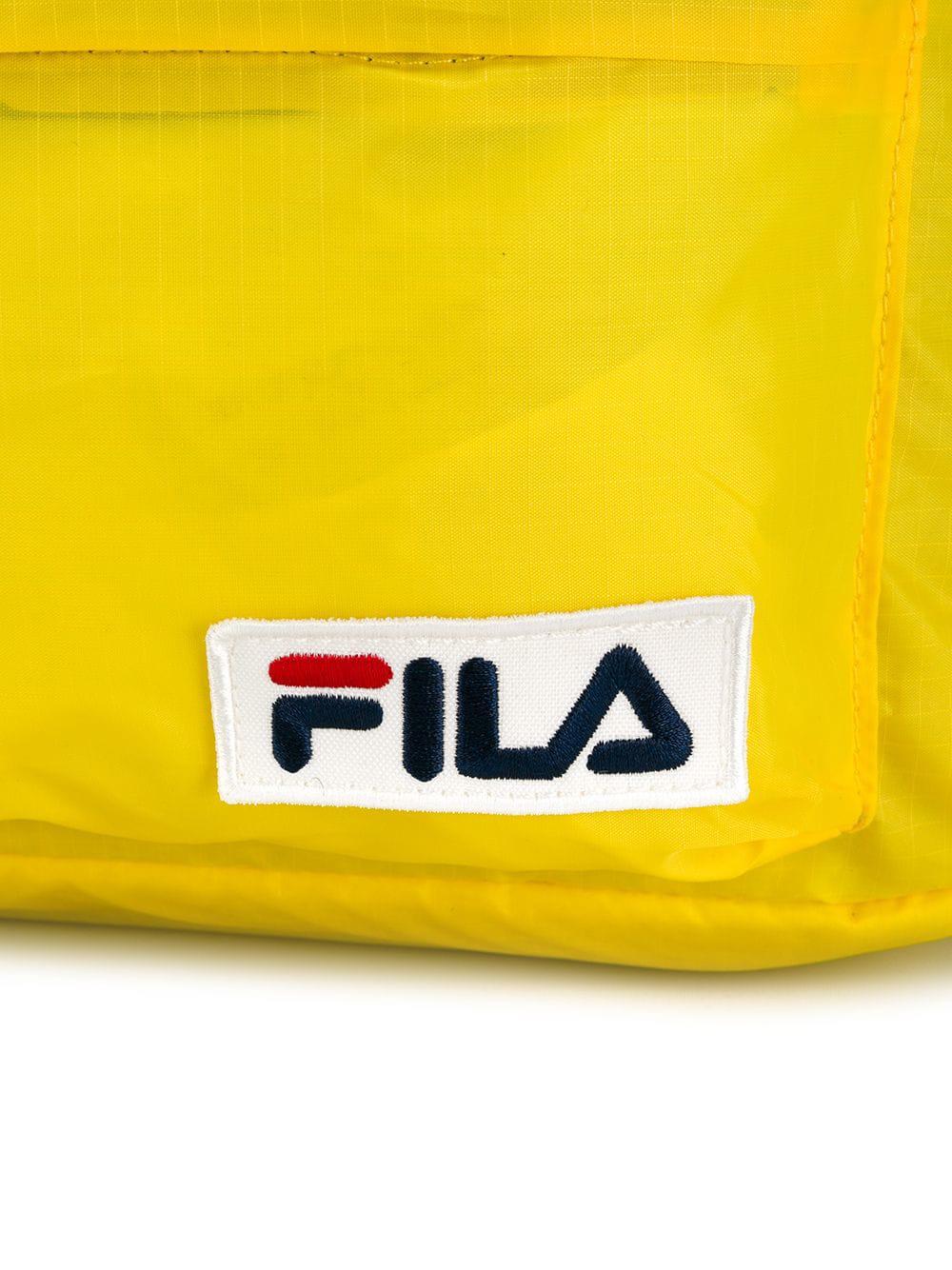 yellow fila bag