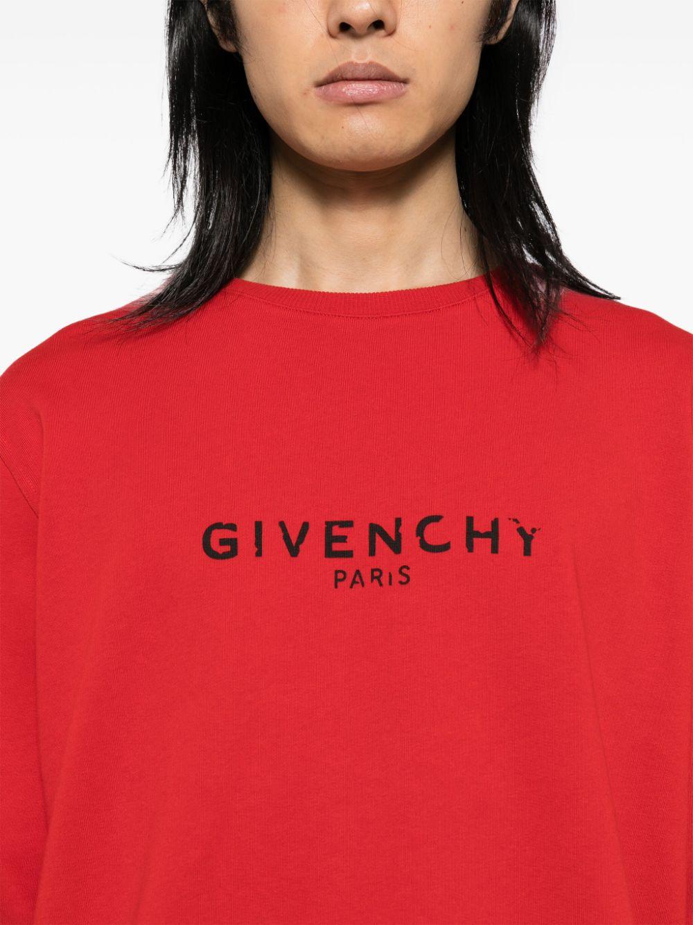 GIVENCHY 赤ロゴ セーター