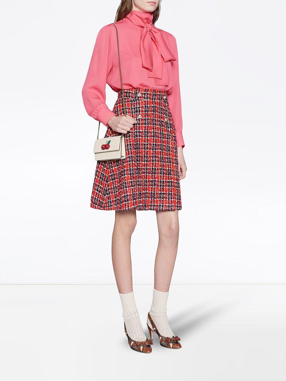 Gucci cherry bag white sales