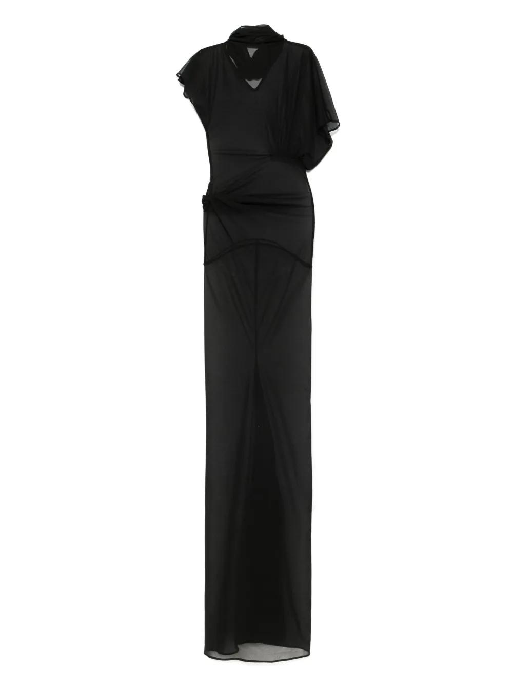 Rick Owens Lilith Maxi Dress in Black | Lyst Canada