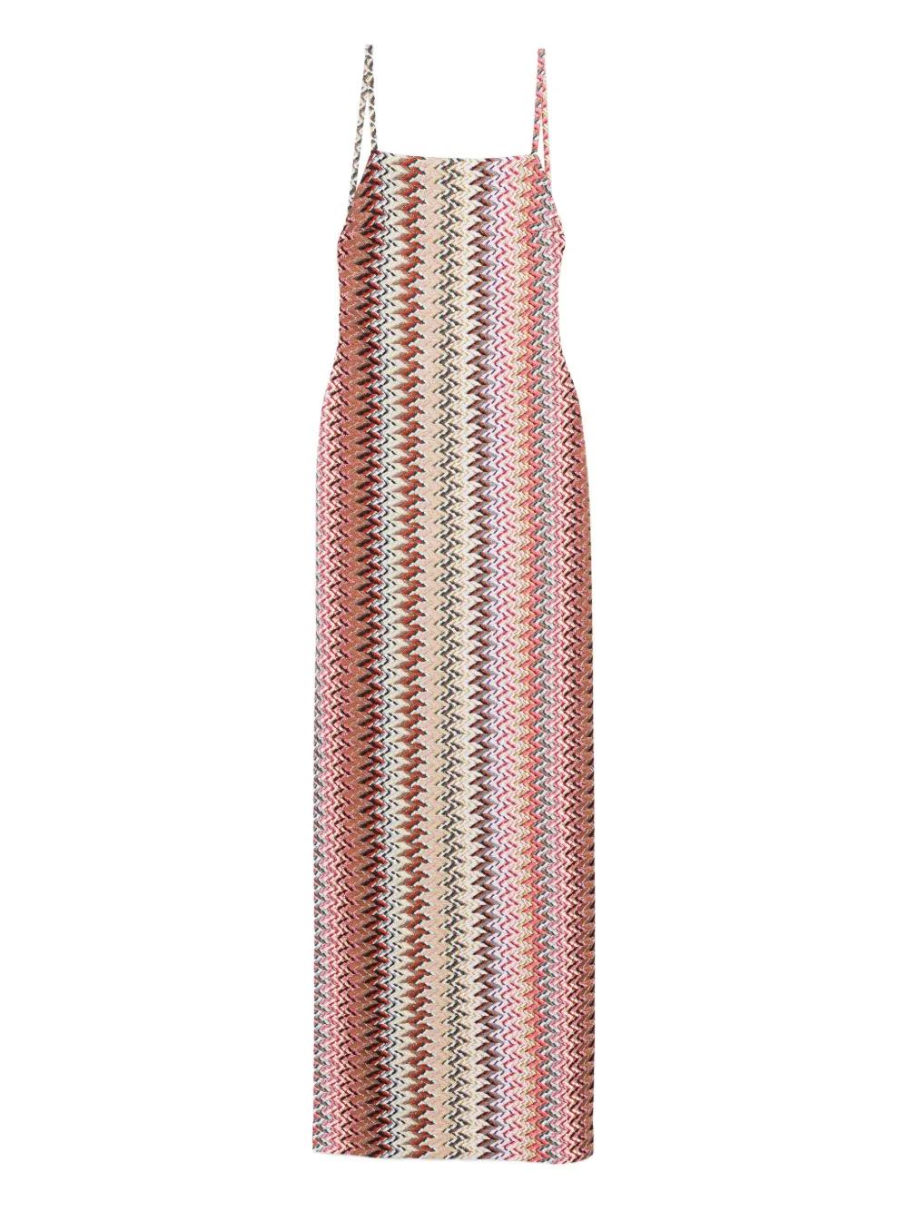 MISSONI★素敵！ストライプリブマキシワンピース レディース Missoni カジュアル & サマーマキシワンピース