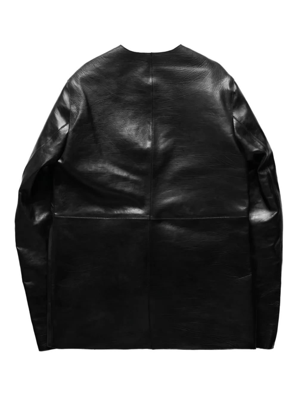 NAMACHEKO Courtenay Leather Jacket in Black for Men | Lyst