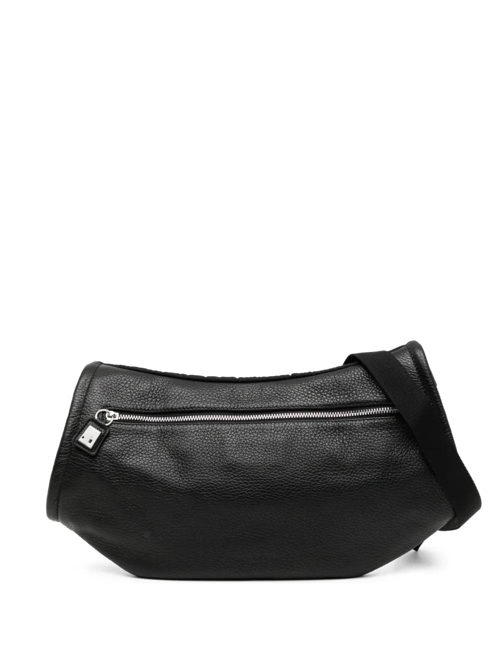 1017 ALYX 9SM Buckle-Detail Zip Shoulder Bag in Black for Men