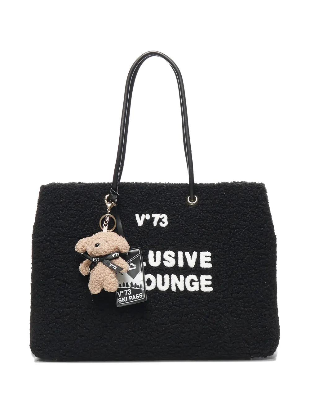 トートバッグ V73 Woman Tote bags Lilac 73BS8W203 085 Women Vegan Leather White Shoulder Bag - New York State of