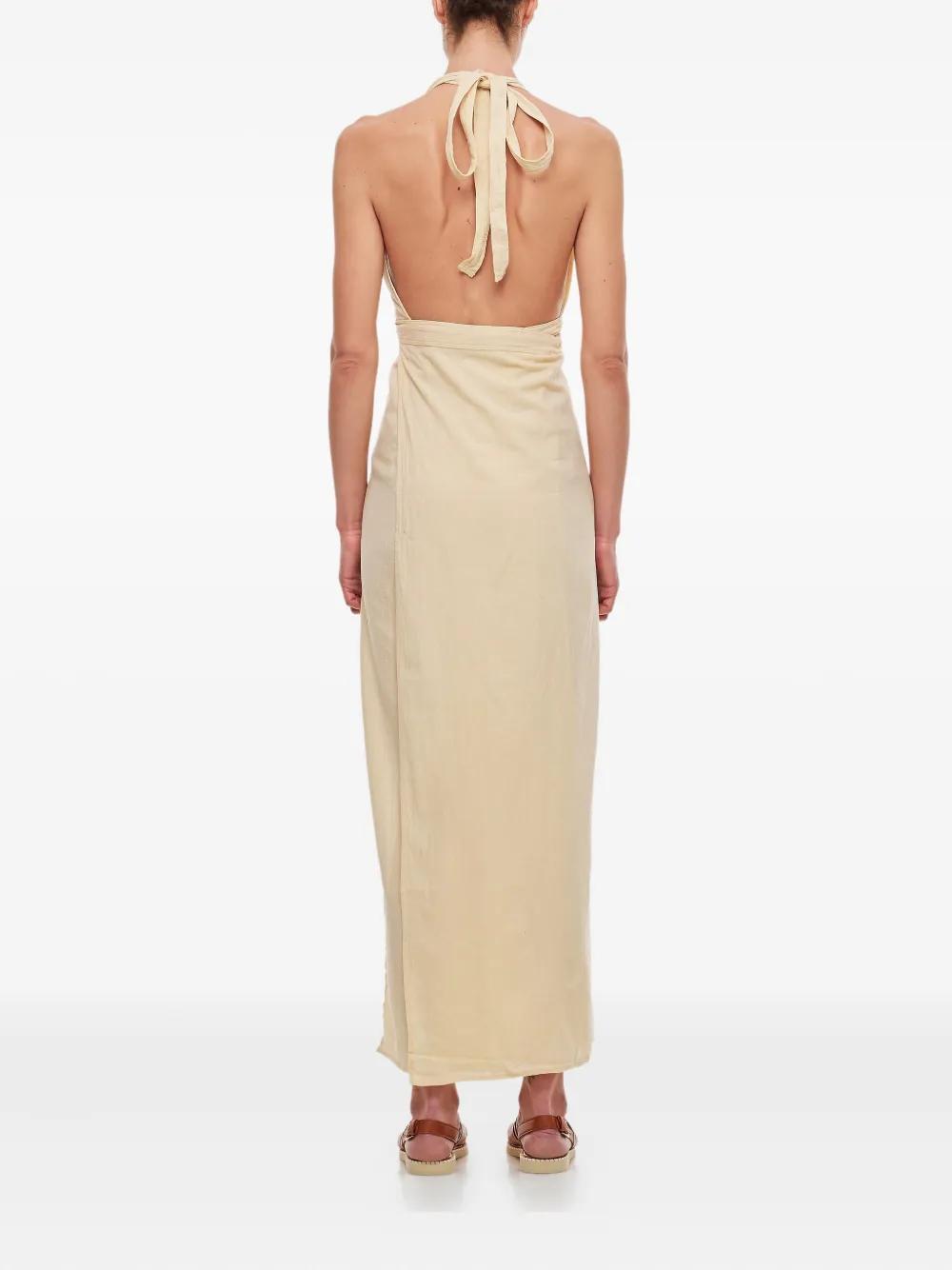 未着用　Caravana　halter neck dress　F 未着用 Caravana halter neck dress F Caravana Womens Maxi