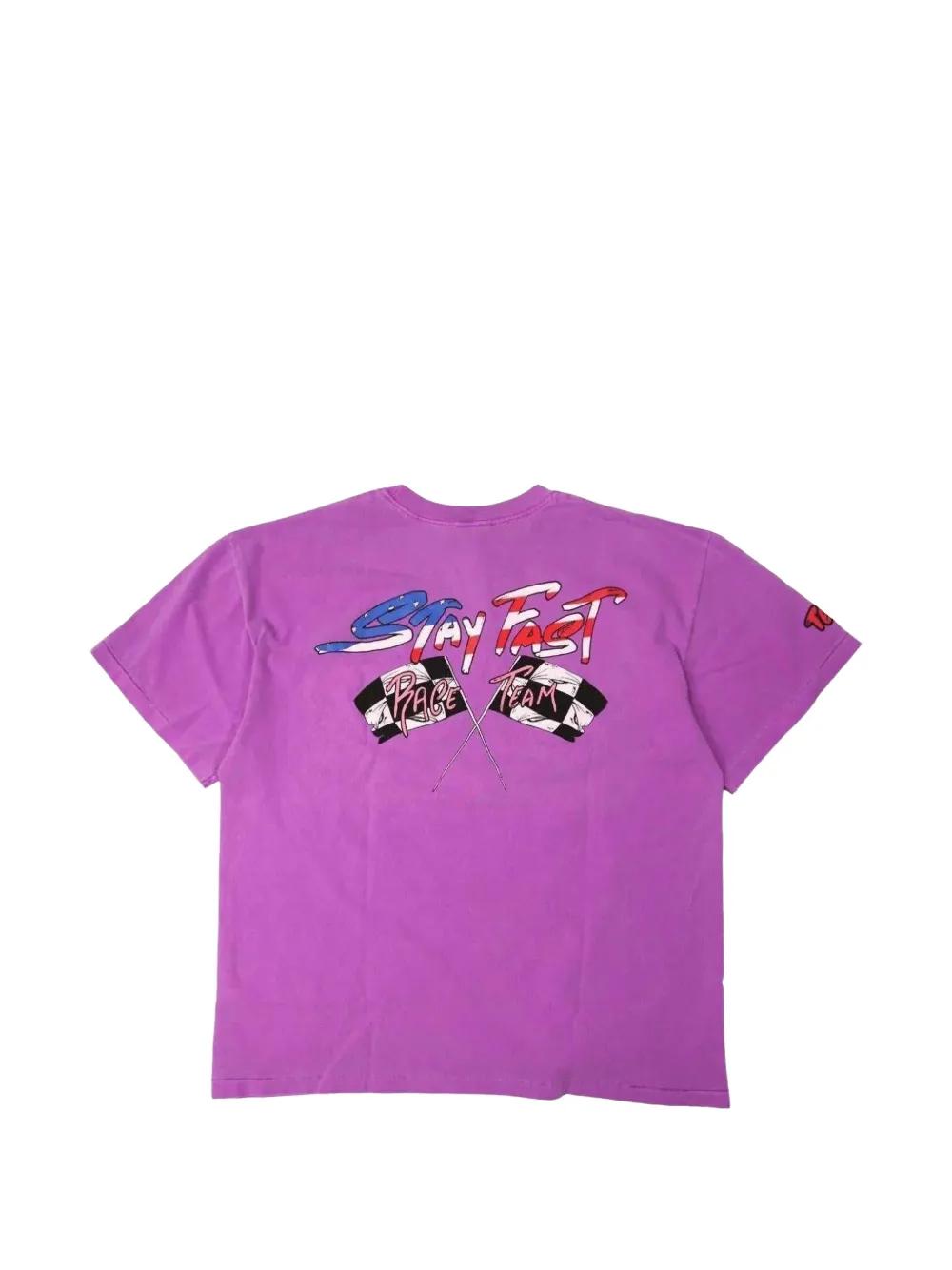 ANTI PROMO X Chrome Heart Matty Boy T-Shirt in Purple for Men | Lyst