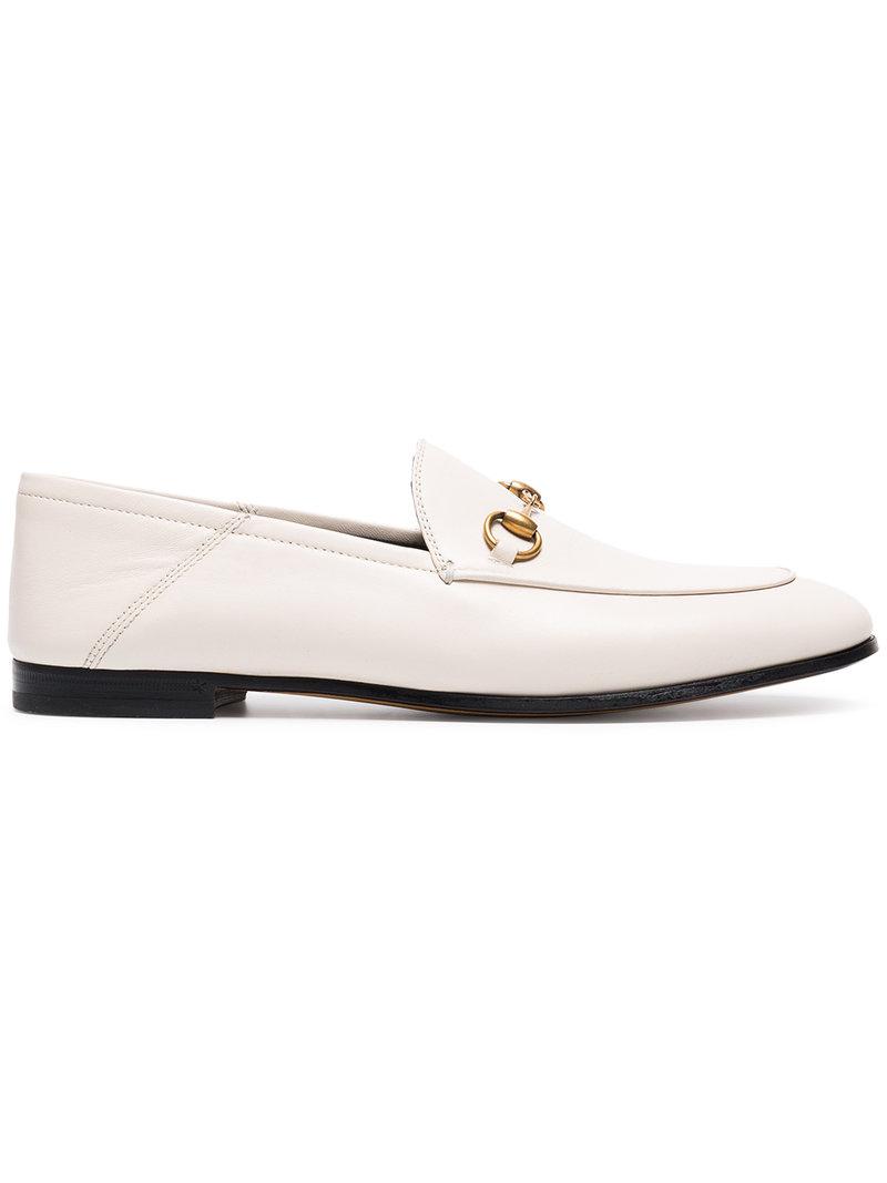 gucci cream loafers