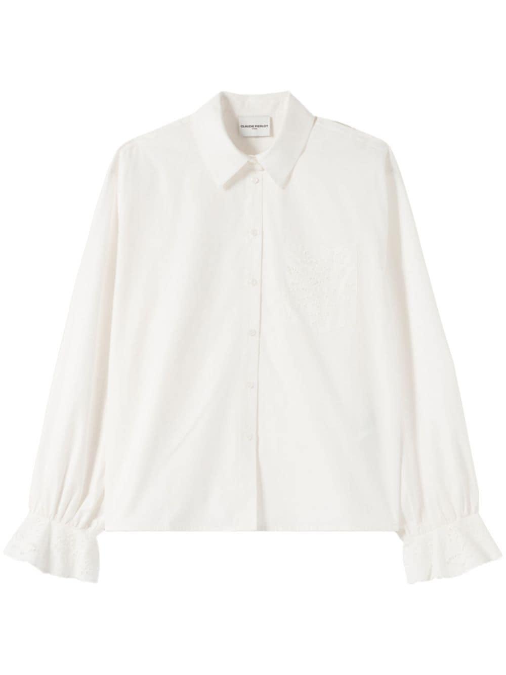 Claudie pierlot white blouse sale