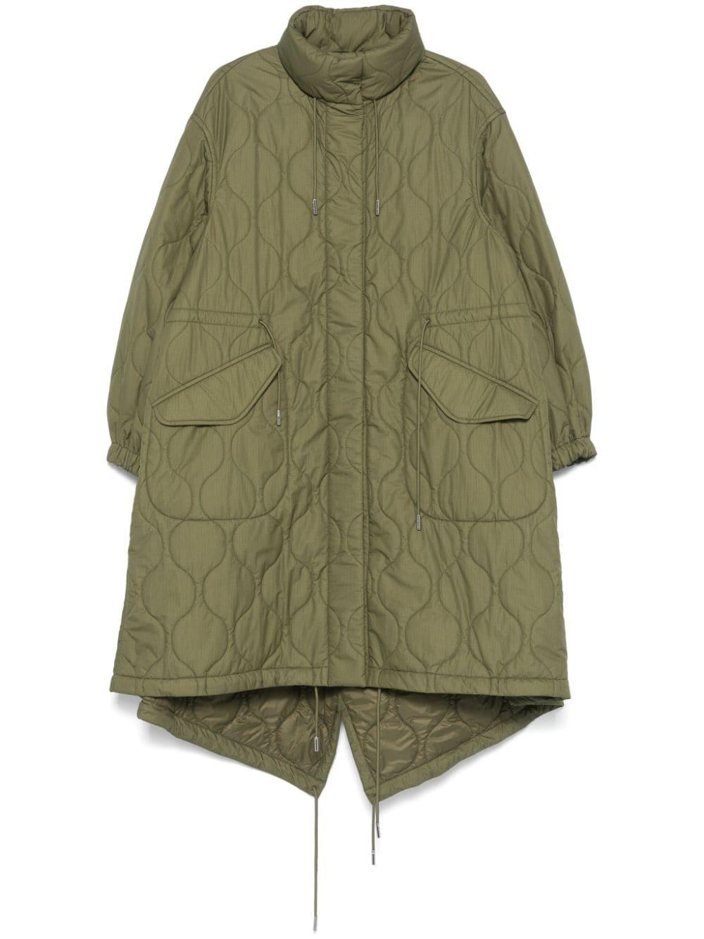 ジャケット・アウター IENKI IENKI Long Quilted Poncho IENKI IENKI Long Quilted Poncho