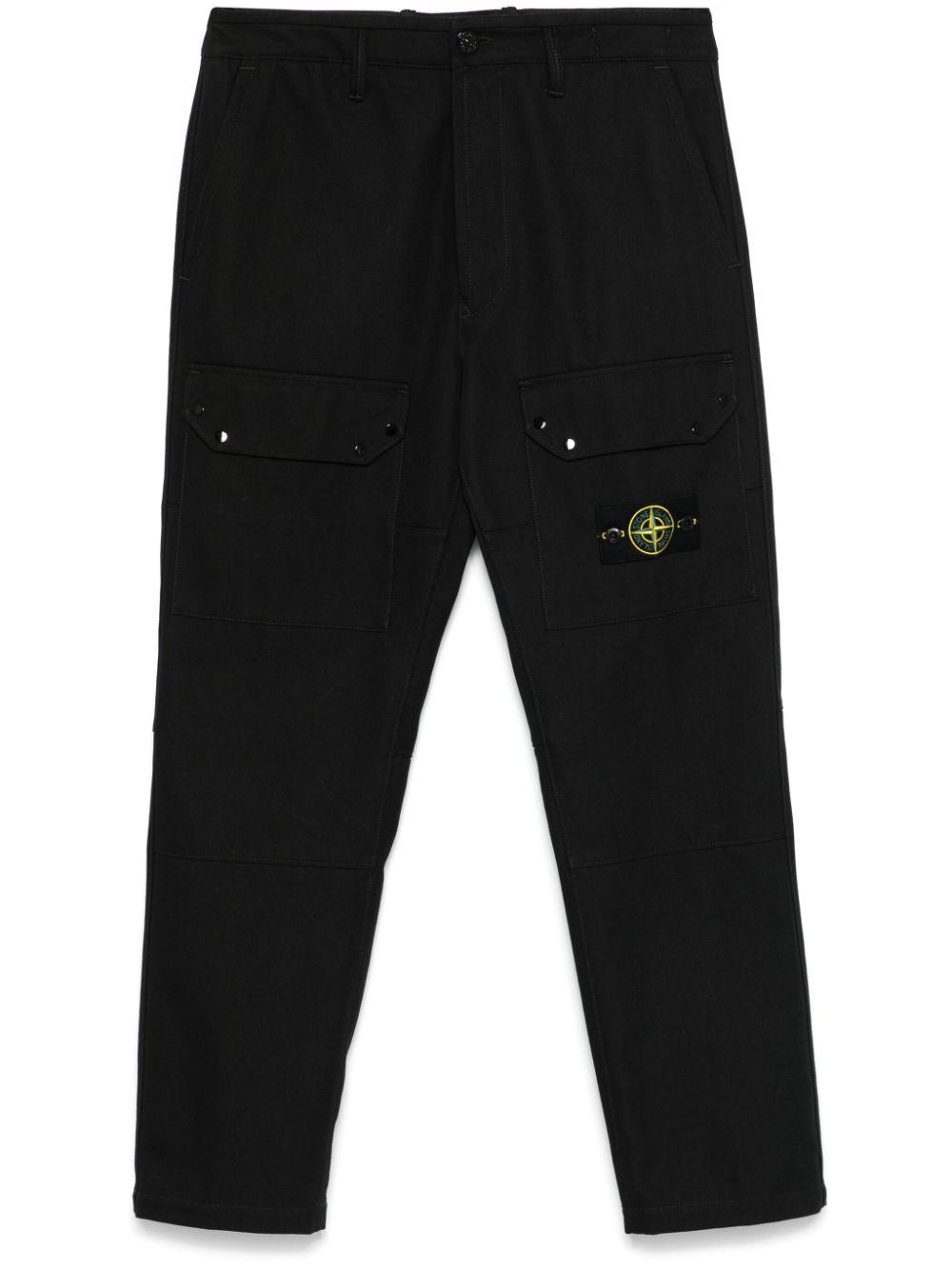 STONE ISLAND ブラックパンツ