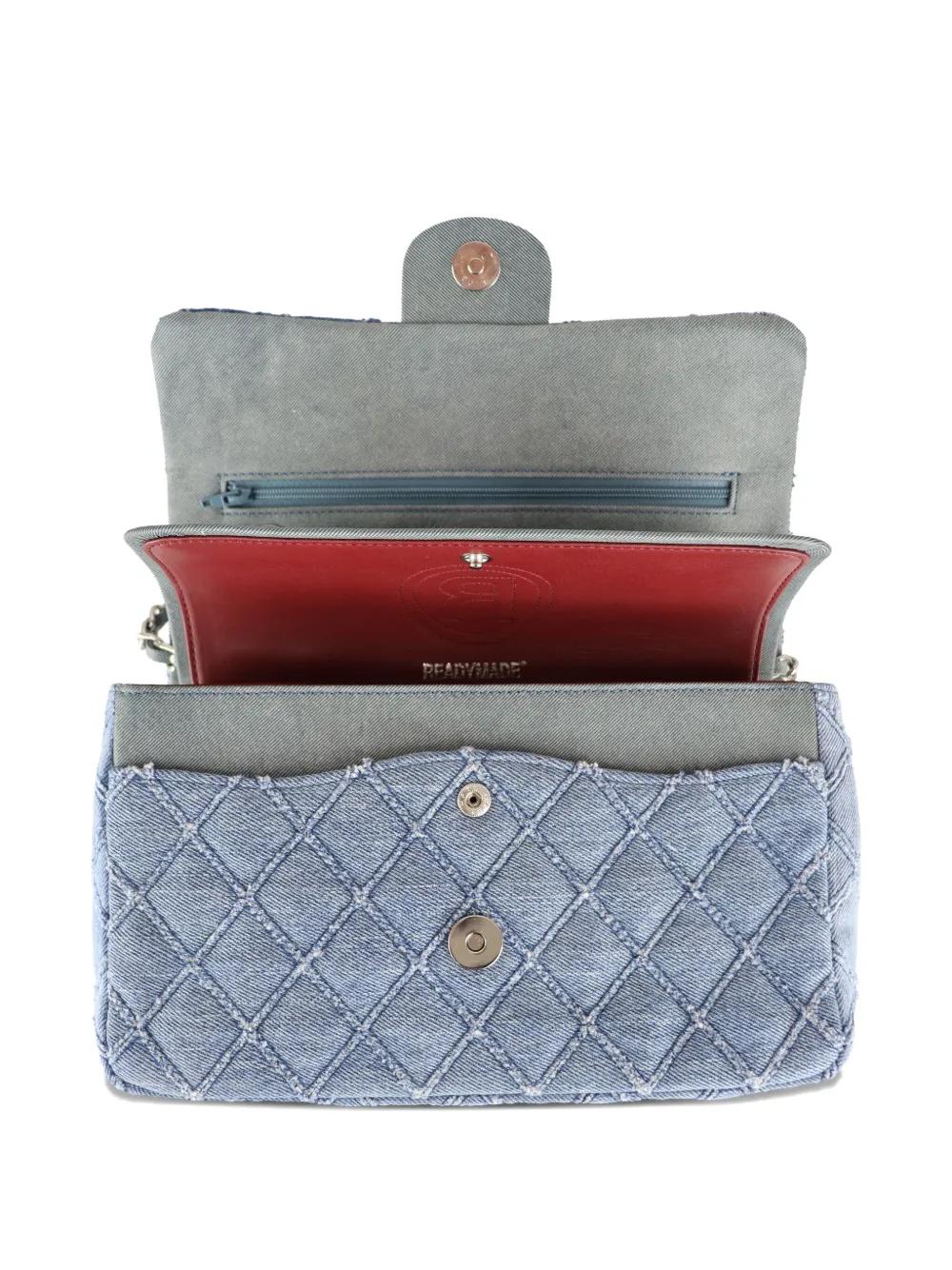 READYMADE Rhombus Denim Shoulder Bag in Blue | Lyst